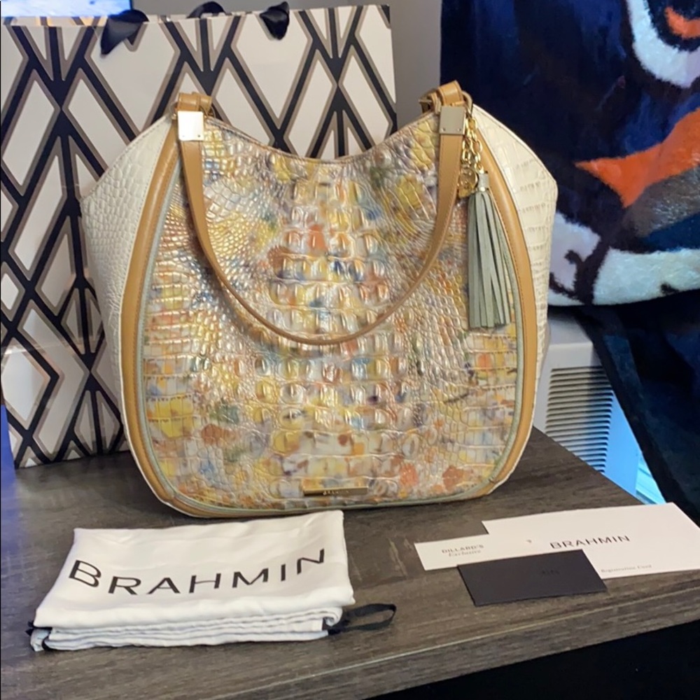 Brahmin Marianna Poppy Seed Allendale